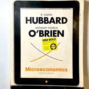 Microeconomics 4th edition (The Pearson Series in Economic) by Hubbard & O'Brien